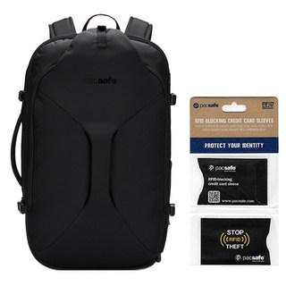 pacsafe 旅行後揹包 防盜包 EXP45 + RFID 防側錄卡套組