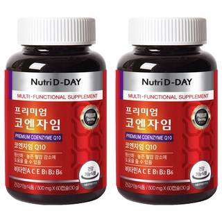 뉴트리디데이 프리미엄 코엔자임 Q10, 2개, 30g