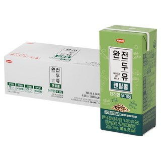 완전두유 더진한 렌틸콩 무가당, 24개, 190ml