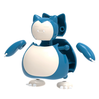 POKEMON 精靈寶可夢 正版卡比獸組裝可動公仔, 趣味收藏, 激發兒童創造力, 1個