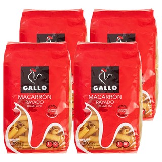 西班牙 GALLO 公雞牌 粗管麵, 4個, 450g