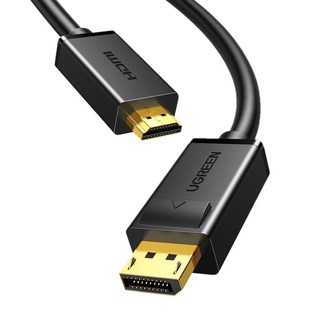 UGREEN 綠聯 4K DP to HDMI 傳輸線, 1個, 1.5m