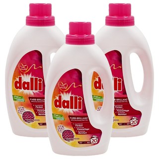 dalli 達麗 洗衣精 艷色鎖色 1.1L, 3瓶