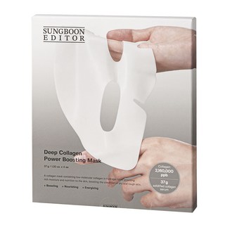 SUNGBOON EDITOR 深層膠原蛋白強效提升面膜 37g, 1件, 4個