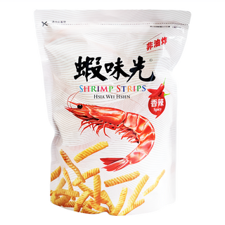 裕榮食品 蝦味先 香辣口味, 非油炸, 300g, 1包