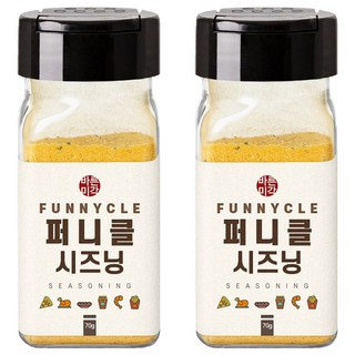 Barunmeegak Funnycle起司調味粉, 2罐, 70g