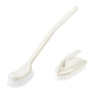 comet Home 浴室馬桶刷 + 地板刷, 白色, 1組