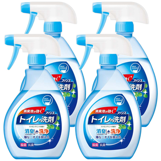 第一石鹼 馬桶清潔噴霧泡 除臭, 380ml, 4瓶