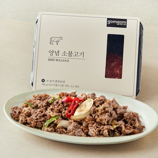 곰곰 양념 소불고기 (냉장), 500g, 1개