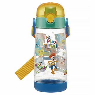 Skater 直飲透明水壺, 玩具總動員 藍色 + 黃色 + 綠色, 480ml, 1個