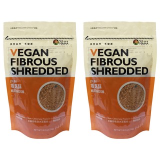 Hoya 弘陽食品 SU MAMA 素媽媽 香菇酥, 純素, 非基因改造大豆蛋白, 無膽固醇, 250g, 2包