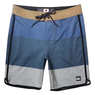 QUIKSILVER 成人男沙灘褲, 藍灰色