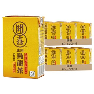 開喜 凍頂烏龍茶, 300ml, 12入