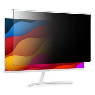 TEMBBAL 掛式防窺抗藍光螢幕保護膜 24吋(24B), 1個, 黑色