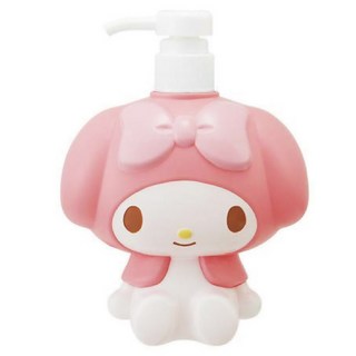 Skater 臉部造型浴室按壓瓶 500ml, 美樂蒂, 1個