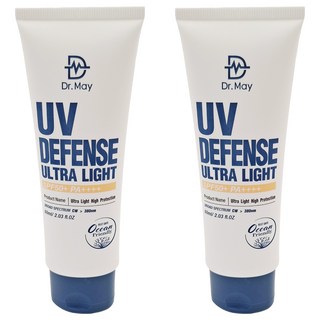 Dr.May 美博士 專業隔離高效防曬乳 SPF50+ PA++++, 不泛白, 抗汗抗水, 海洋友善, 60ml, 2條