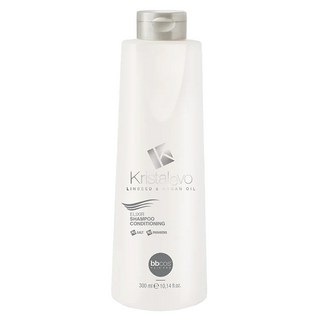 bbcos 必可市 Kristalevo 亞麻籽油和摩洛哥油洗髮精 300ml, 1瓶