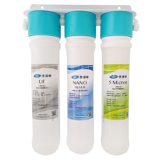 Toppuror 泰浦樂 快拆式 三道中空絲膜淨水器 適用家庭/廚房前置過濾 台灣製造, JC44863