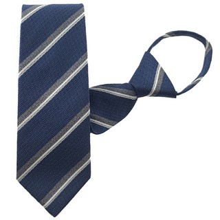 THOMAS VAILEY 條紋拼色領帶