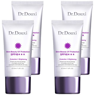 Dr.Douxi 朵璽 晶鑽美肌潤色隔離霜 SPF48 50ml, 自然潤色款, 4條