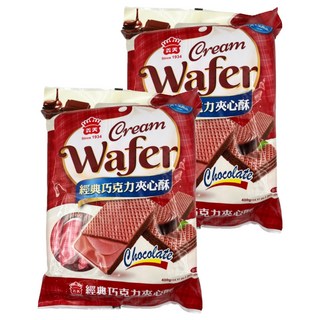 義美 夾心酥 巧克力, 400g, 2袋