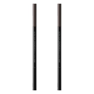 1028 精算師持色細眉筆 EX 0.12g, 2個, GR08 霧灰色