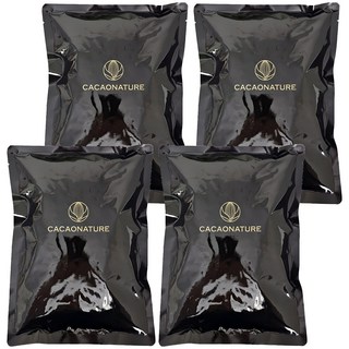 Cookingstory Cacao Nature複合塗層白巧克力, 500g, 4包
