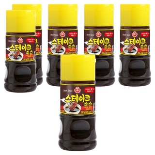 오뚜기 스테이크 소스, 290g, 6개
