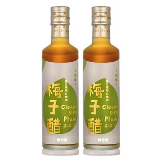 釀美舖 100%青梅發酵 梅子純醋, 250ml, 無添加糖, 2瓶