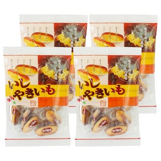 Shiawasedou 石烤地瓜麵包, 155g, 4個