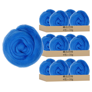 羊毛氈補充包 10g 4包, 天藍色, 3件