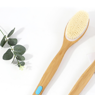 Noblee 雙面高級沐浴身體刷, 1個, 1入, 混合顏色