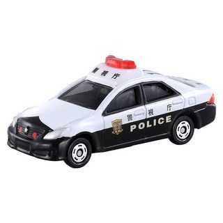 TOMICA TAKARA TOMY 豐田皇冠, 1台, Police car White/Blue