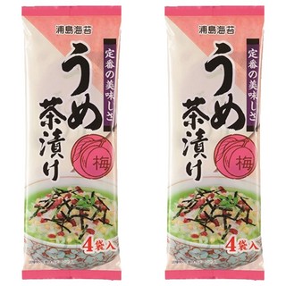 浦島海苔 經典梅子茶泡飯 4入, 19.6g, 2個