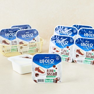 매일바이오 토핑 초코링&크리스피볼, 130g, 12개