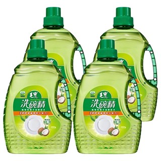 毛寶 洗碗精 植物性椰子油配方, 3kg, 4瓶