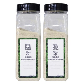 DELICIOUS MARKET 白胡椒粉, 400g, 2個
