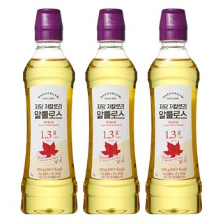 Baedaegam 低糖低卡路里阿洛酮糖楓糖漿, 530g, 3個