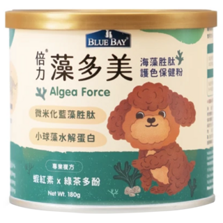 Blue Bay 倍力 藻多美海藻粉 180g, 免疫/抗氧化, 提升免疫力，促進新陳代謝，增強毛髮光澤, 1罐