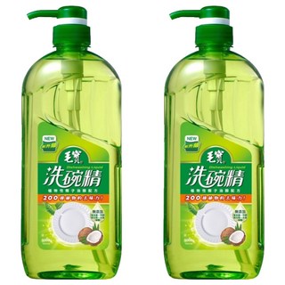 毛寶洗碗精 椰子油瓶裝, 1kg, 2瓶
