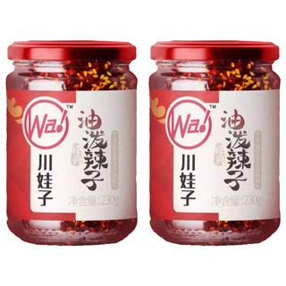川娃子 油潑辣子調味料, 230g, 2罐