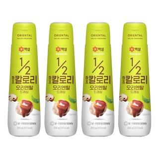 CJ BEKSUL 白雪 半卡路里東方風味醬, 255g, 4個