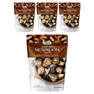 디제이앤에이 표고버섯 크리스프, 65g, 4개