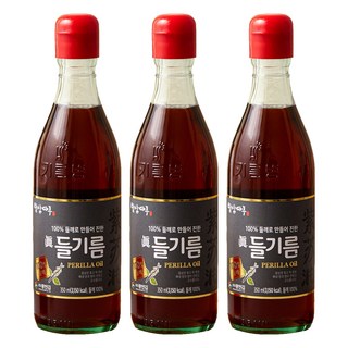 Babsangmaro 紫蘇油, 350ml, 3瓶