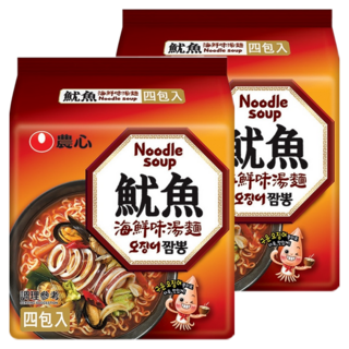 NONGSHIM 農心 魷魚海鮮味湯麵 124g, 8包