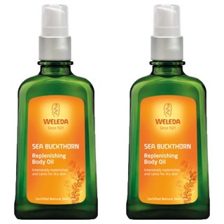 WELEDA 薇蕾德 沙棘補充身體油, 100ml, 2個