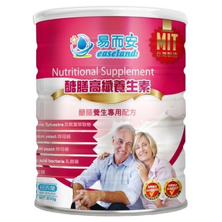 easeland 易而安 醣膳高纖養生素, 1個, 850g