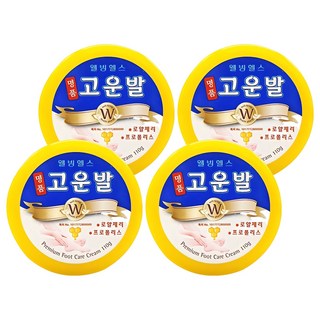 고운발 명품 풋크림, 1개입, 4개, 110g
