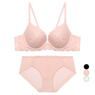 트라이엄프 여성용 레이스 브라 팬티 세트
