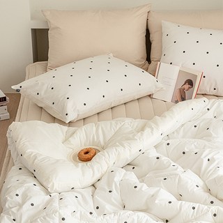 shez Home 圓點棉質薄被寢具組